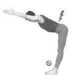 pain in yoga forward bend standing